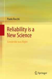 Cover image: Reliability is a New Science 9783319574714