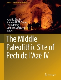 Cover image: The Middle Paleolithic Site of Pech de l'Azé IV 9783319575223