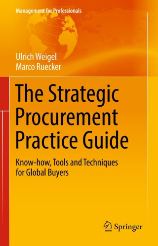 Cover image: The Strategic Procurement Practice Guide 9783319576503