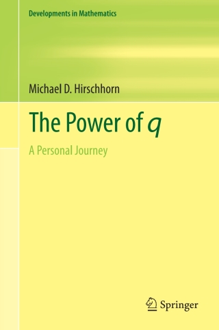 Cover image: The Power of q 9783319577616