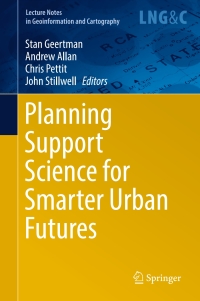 Cover image: Planning Support Science for Smarter Urban Futures 9783319578187