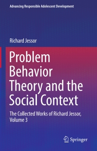 صورة الغلاف: Problem Behavior Theory and the Social Context 9783319578842