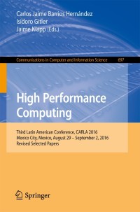 Imagen de portada: High Performance Computing 9783319579719