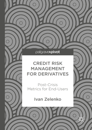 Cover image: Credit Risk Management for Derivatives 9783319579740