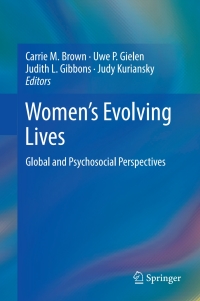 表紙画像: Women's Evolving Lives 9783319580074