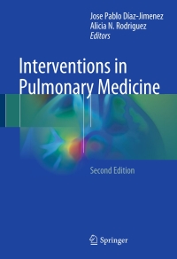 صورة الغلاف: Interventions in Pulmonary Medicine 2nd edition 9783319580357
