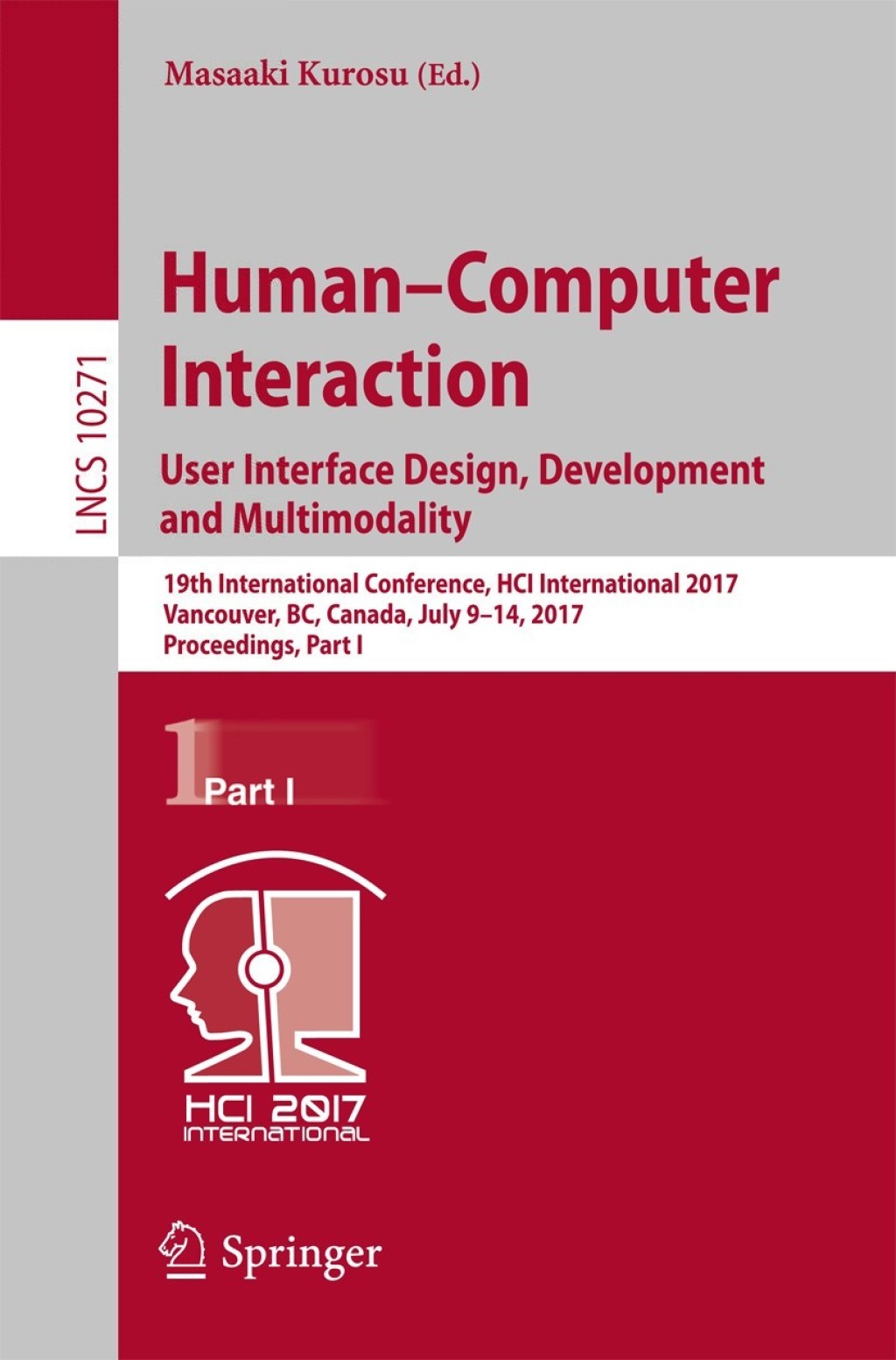 Human-Computer Interaction. User Interface Design  Development and Multimodality (eBook)