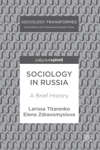 Cover image: Sociology in Russia 9783319580845