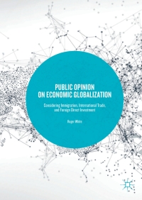 表紙画像: Public Opinion on Economic Globalization 9783319581026