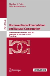 Imagen de portada: Unconventional Computation and Natural Computation 9783319581866