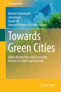 Cover image: Towards Green Cities 9783319582221
