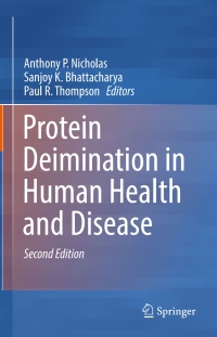 Imagen de portada: Protein Deimination in Human Health and Disease 2nd edition 9783319582436