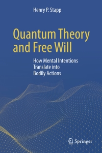 Cover image: Quantum Theory and Free Will 9783319583006