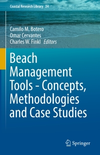 صورة الغلاف: Beach Management Tools - Concepts, Methodologies and Case Studies 9783319583037