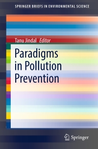 Cover image: Paradigms in Pollution Prevention 9783319584140