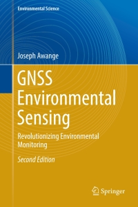 Cover image: GNSS Environmental Sensing 2nd edition 9783319584171