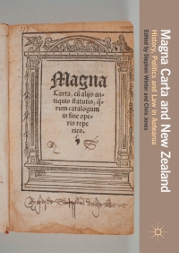 صورة الغلاف: Magna Carta and New Zealand 9783319584386