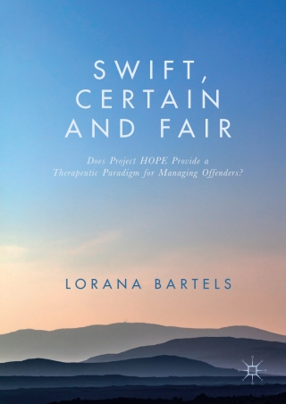 表紙画像: Swift, Certain and Fair 9783319584447