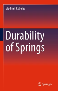 Cover image: Durability of Springs 9783319584775