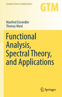 Cover image: Functional Analysis, Spectral Theory, and Applications 9783319585390