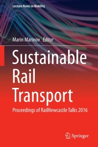 Cover image: Sustainable Rail Transport 9783319586427