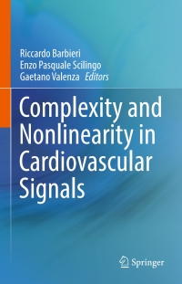 Imagen de portada: Complexity and Nonlinearity in Cardiovascular Signals 9783319587080