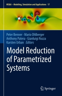 Cover image: Model Reduction of Parametrized Systems 9783319587851