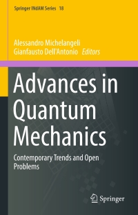 Cover image: Advances in Quantum Mechanics 9783319589039