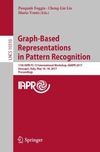 صورة الغلاف: Graph-Based Representations in Pattern Recognition 9783319589602