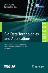 Cover image: Big Data Technologies and Applications 9783319589664