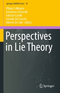 Titelbild: Perspectives in Lie Theory 9783319589701