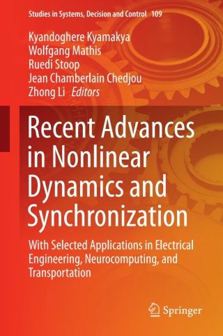Imagen de portada: Recent Advances in Nonlinear Dynamics and Synchronization 9783319589954