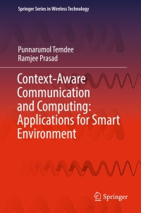 Imagen de portada: Context-Aware Communication and Computing: Applications for Smart Environment 9783319590349