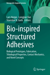 Imagen de portada: Bio-inspired Structured Adhesives 9783319591131