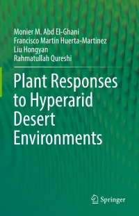 Cover image: Plant Responses to Hyperarid Desert Environments 9783319591346