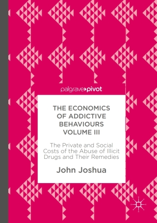 Titelbild: The Economics of Addictive Behaviours Volume III 9783319591377