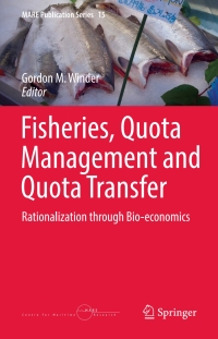 Cover image: Fisheries, Quota Management and Quota Transfer 9783319591674