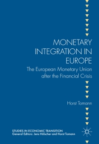 Cover image: Monetary Integration in Europe 2nd edition 9783319592466