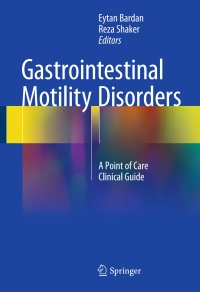 Immagine di copertina: Gastrointestinal Motility Disorders 9783319593500