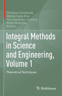 Imagen de portada: Integral Methods in Science and Engineering, Volume 1 9783319593838