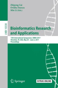 Cover image: Bioinformatics Research and Applications 9783319595740