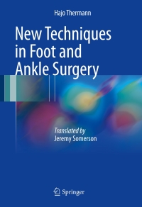 Cover image: New Techniques in Foot and Ankle Surgery 9783319596730