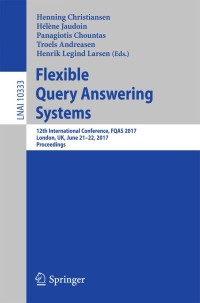 Cover image: Flexible Query Answering Systems 9783319596914