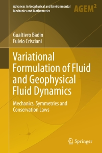 Titelbild: Variational Formulation of Fluid and Geophysical Fluid Dynamics 9783319596945