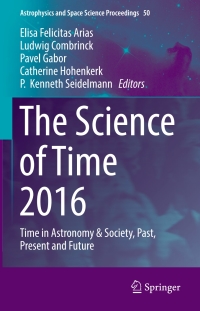 Imagen de portada: The Science of Time 2016 9783319599083