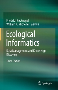 Imagen de portada: Ecological Informatics 3rd edition 9783319599267