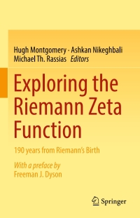 Cover image: Exploring the Riemann Zeta Function 9783319599687