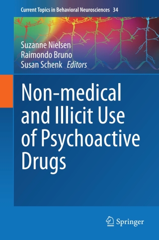 Cover image: Non-medical and illicit use of psychoactive drugs 9783319600147