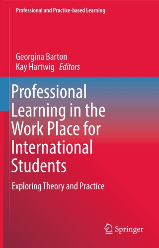 Cover image: Professional Learning in the Work Place for International Students 9783319600574