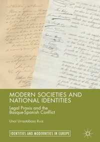 Cover image: Modern Societies and National Identities 9783319600765